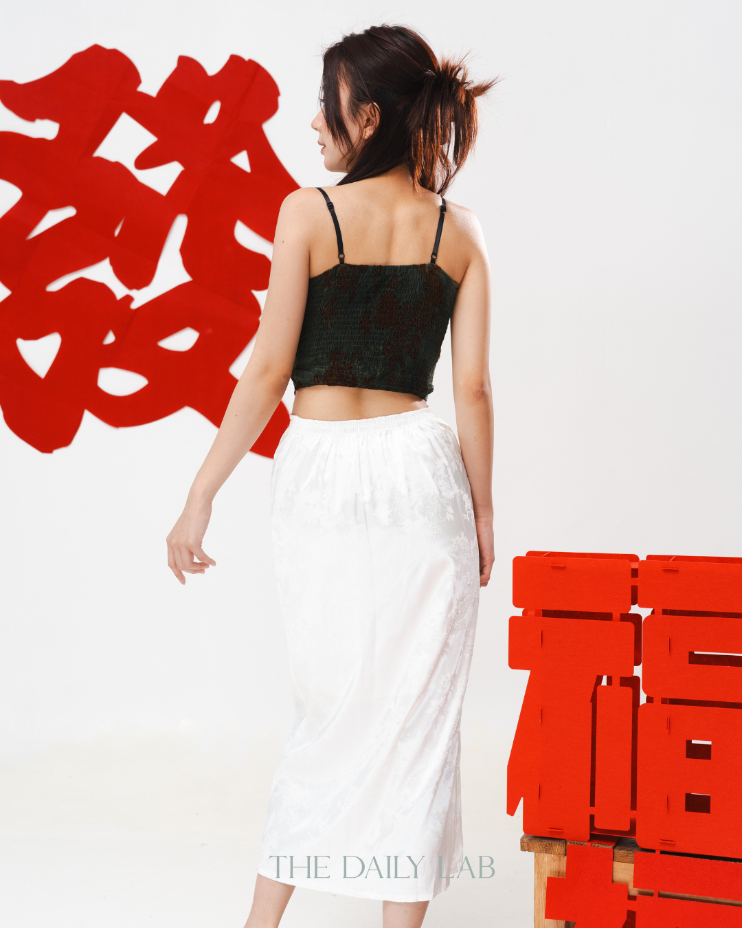 Emerald Bloom Cami Top