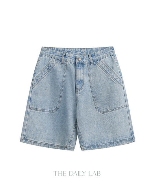 Urban Style Loose Denim Shorts