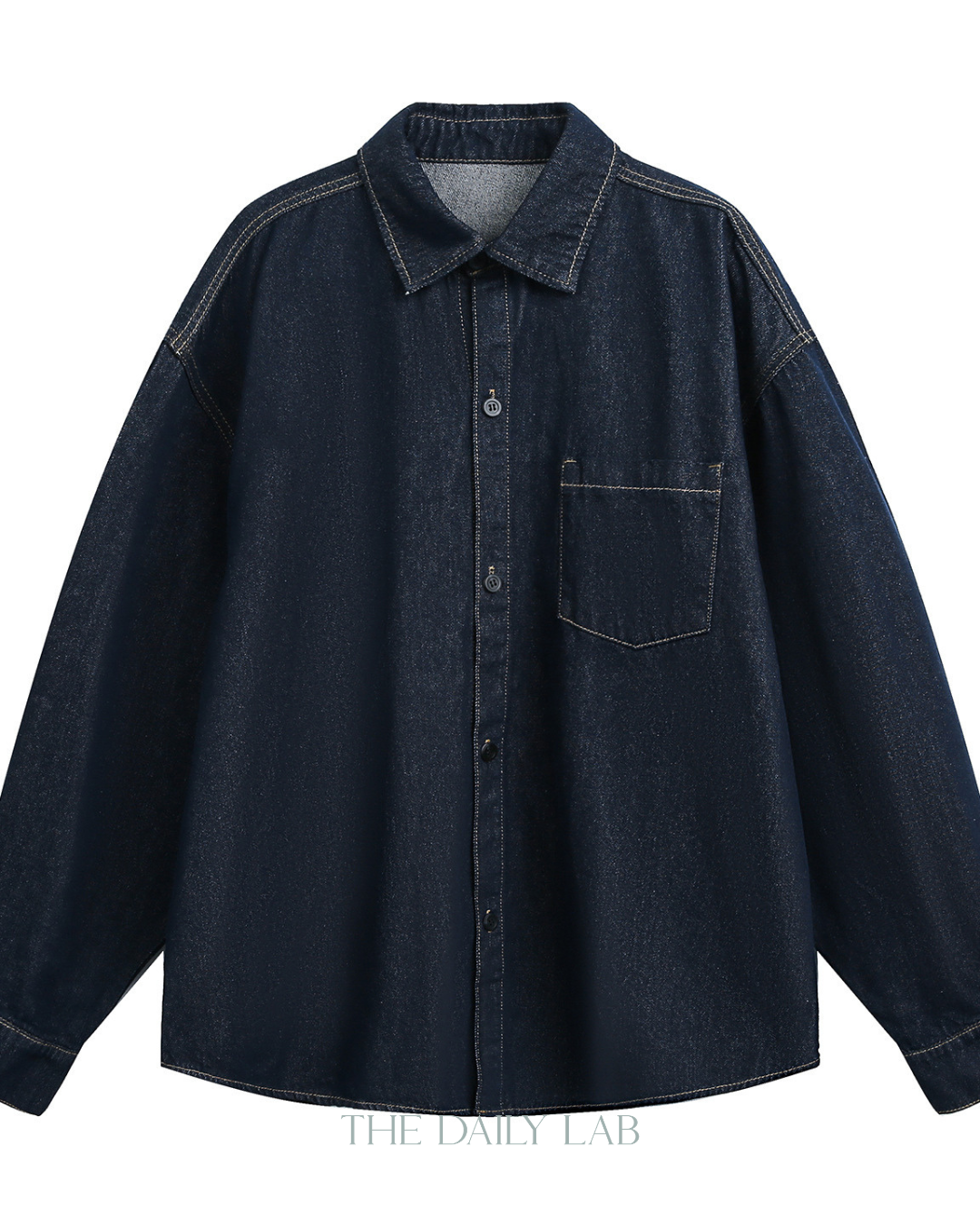 Denim Core Shirt Jacket in Vintage Blue – The Daily Lab