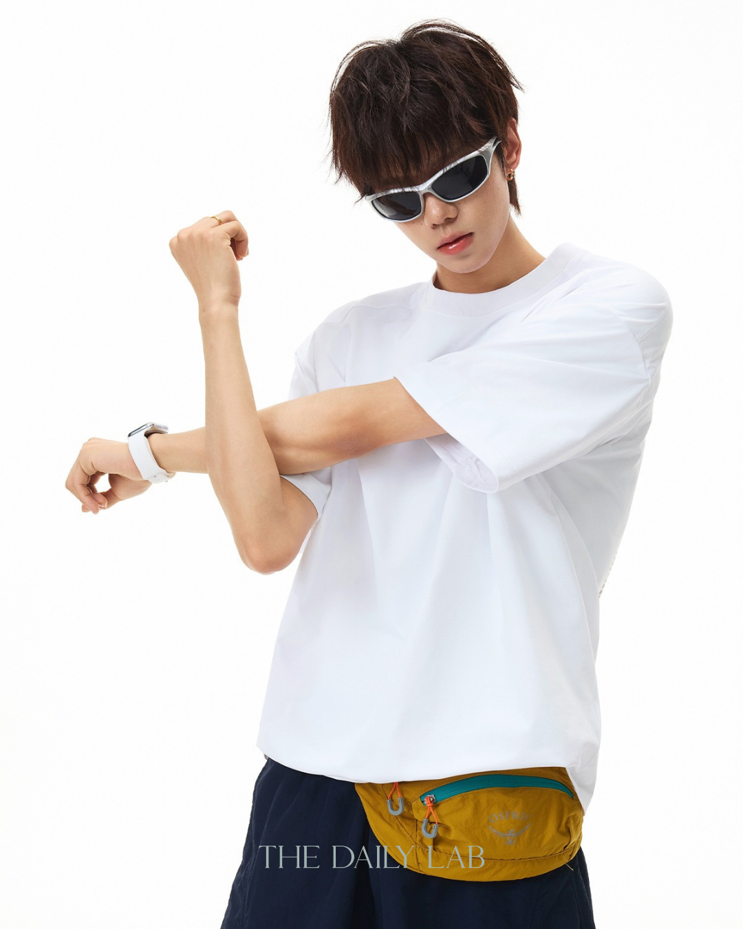 Peak Horizon Tee in White