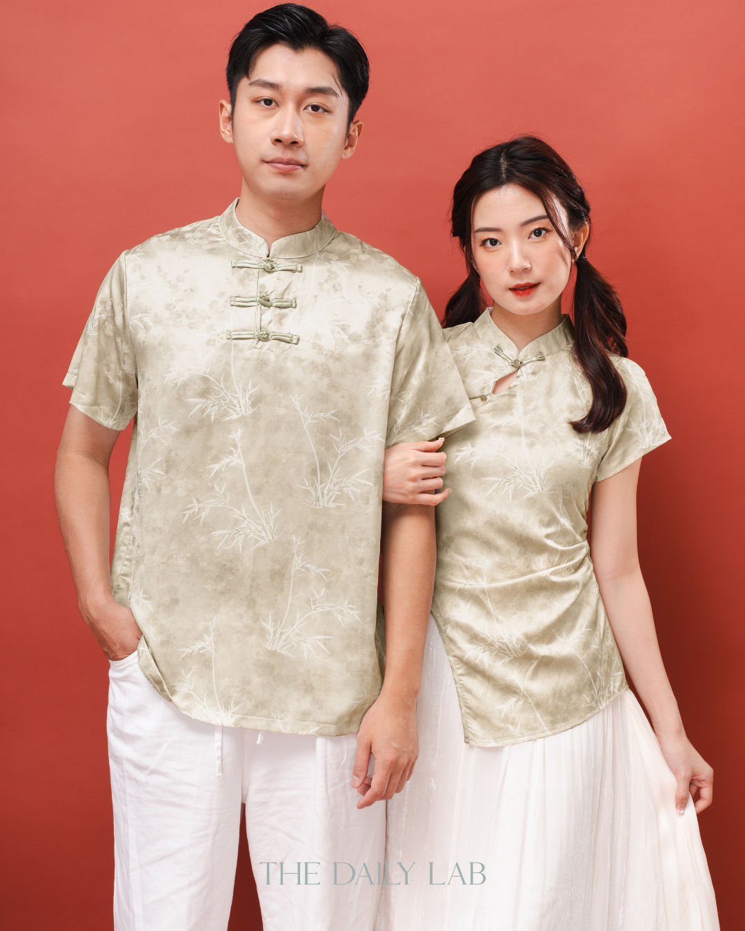 Mint Blossom Qipao Dress