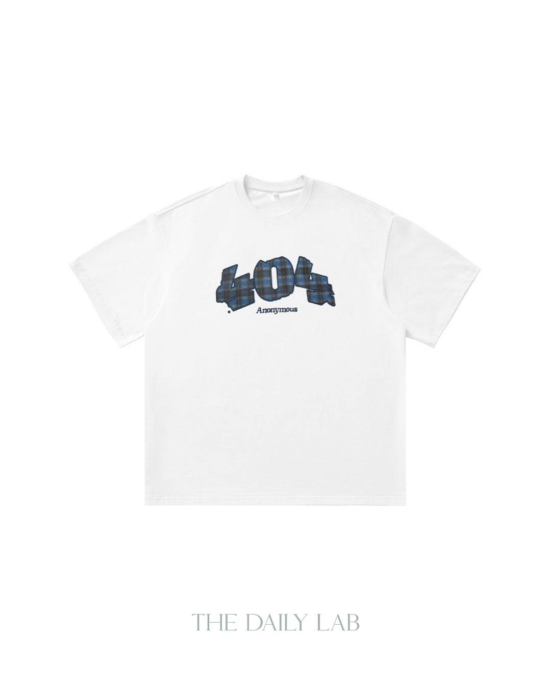 404 Anonymous Cotton Tee in White