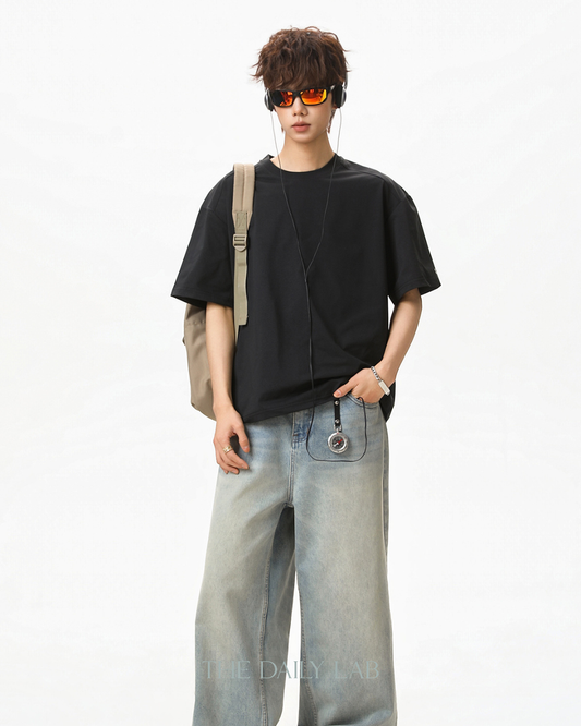City Flow Tee in Black