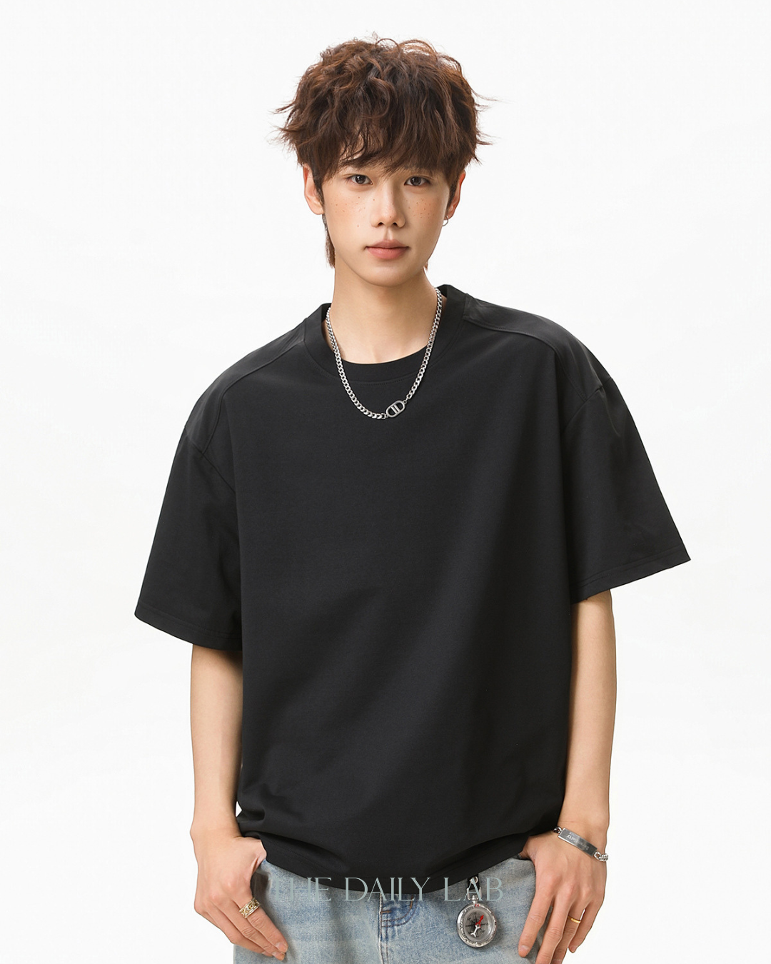 City Flow Tee in Black