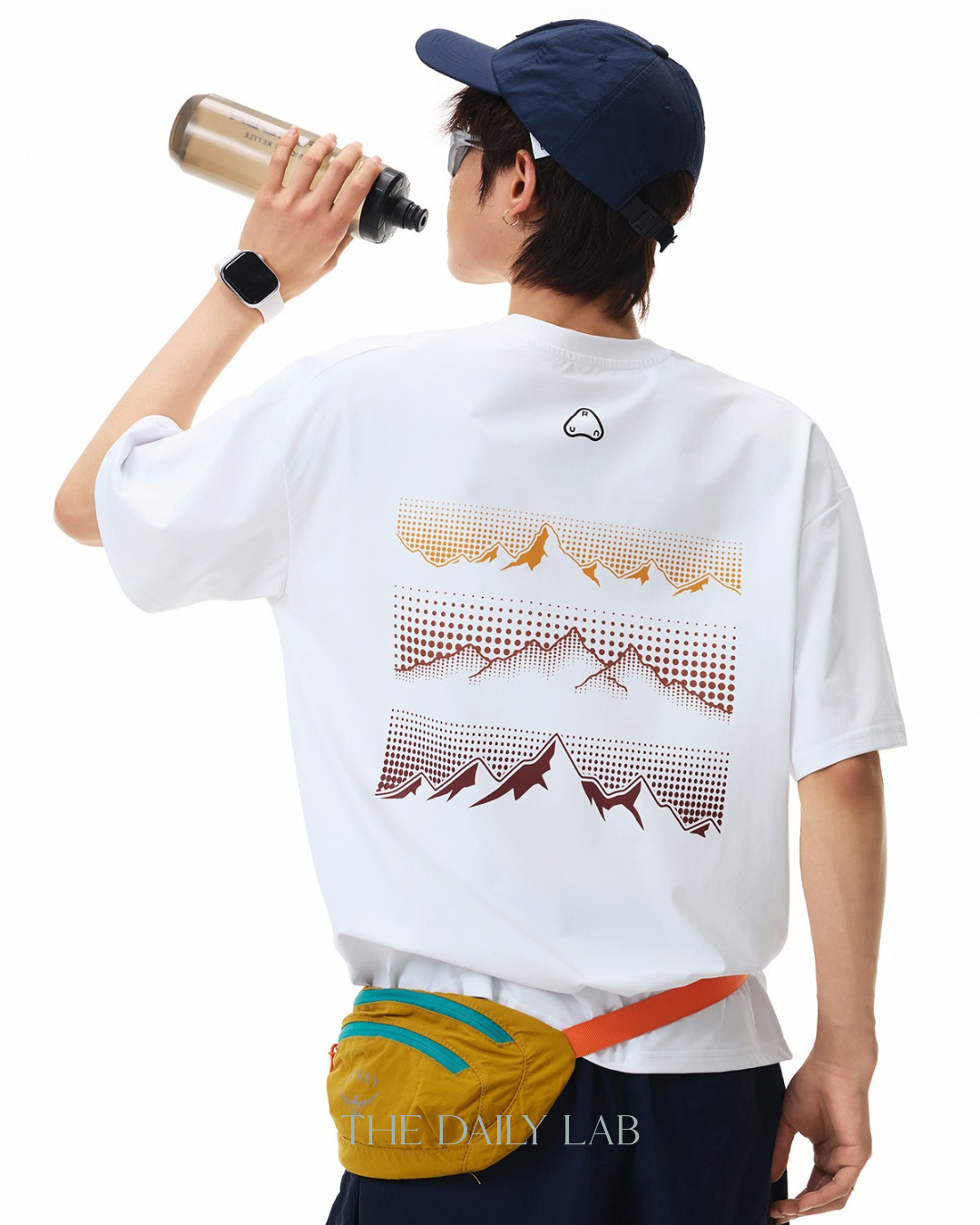 Peak Horizon Tee in White
