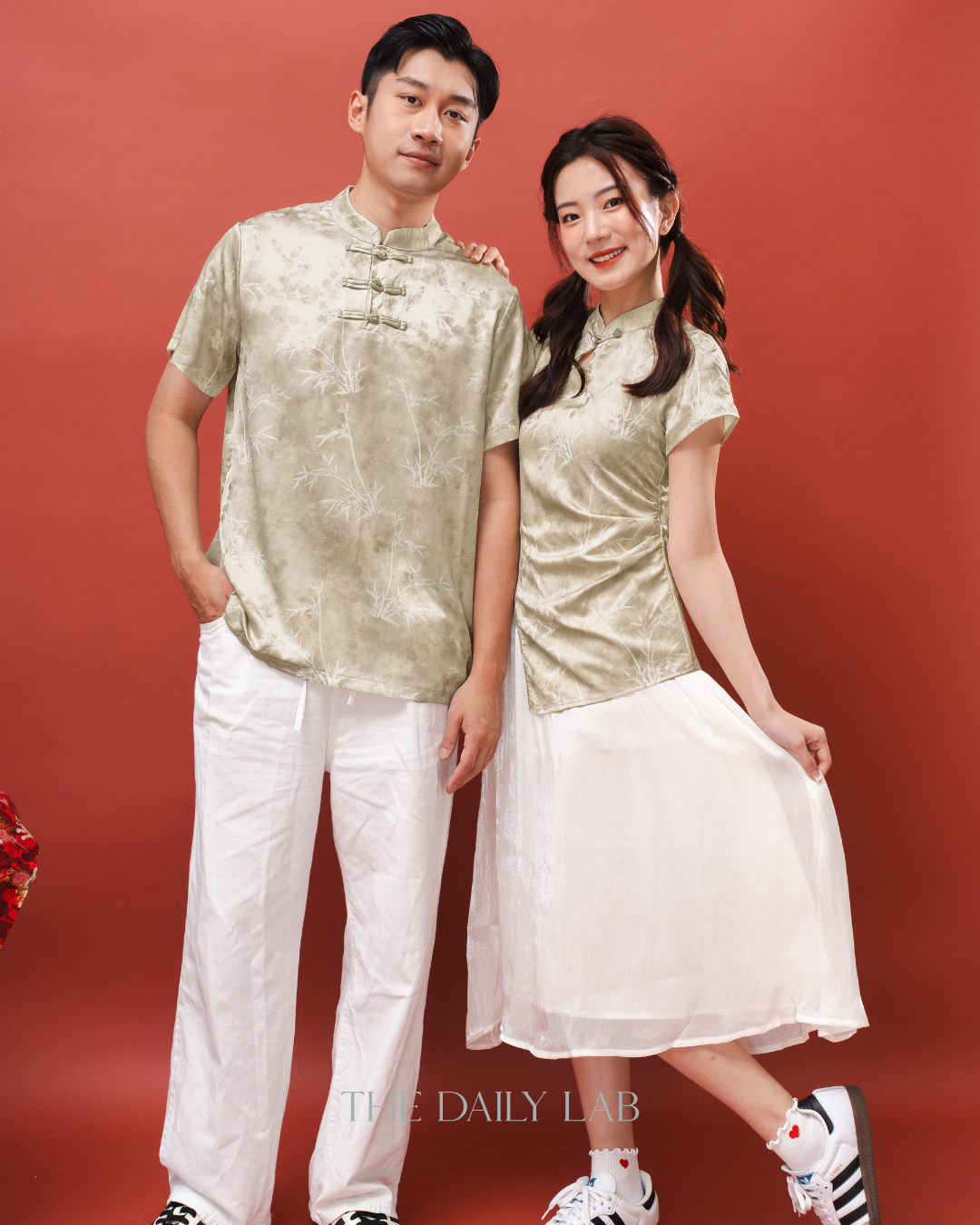 Mint Blossom Qipao Dress