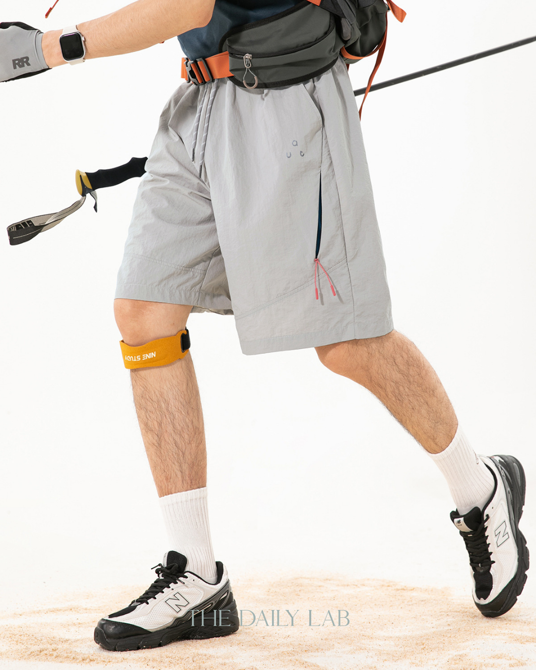 Airflow Utility Shorts in Grey