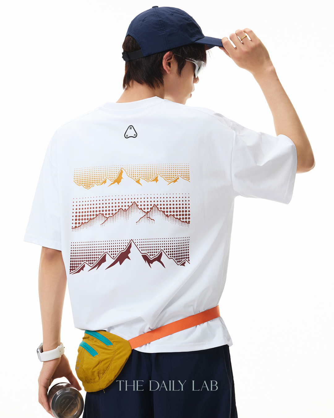 Peak Horizon Tee in White