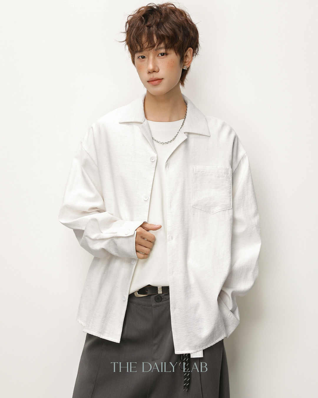 Cuban Linen Shirt in White