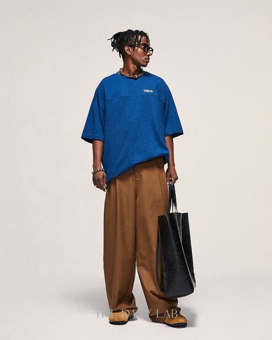 240G California Oversized Tee in Blue