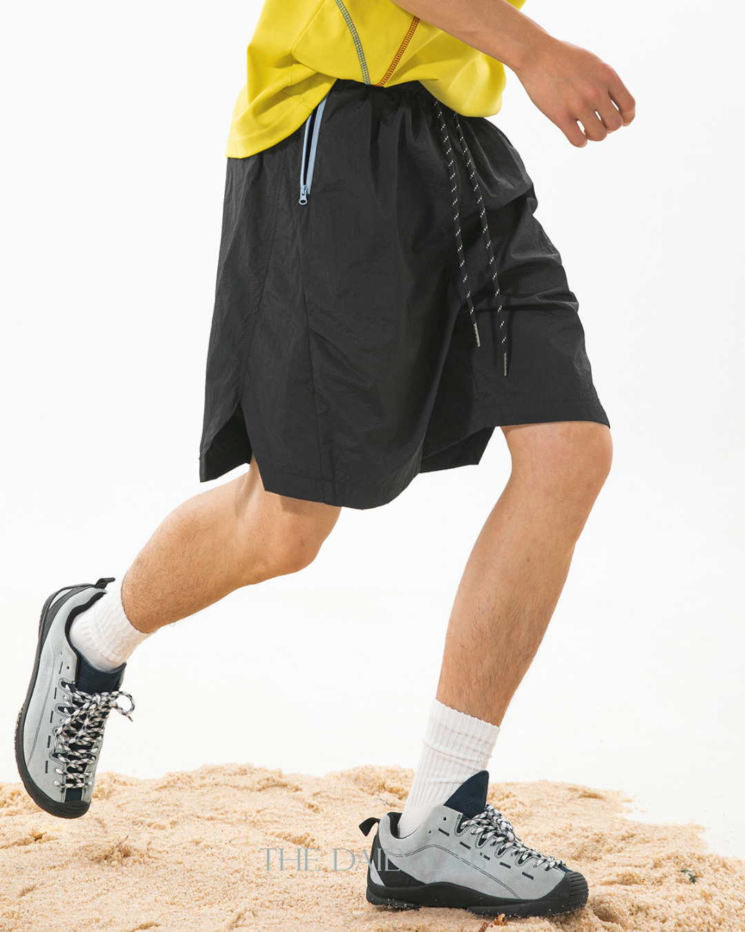 Pulse Metallic Shorts in Black