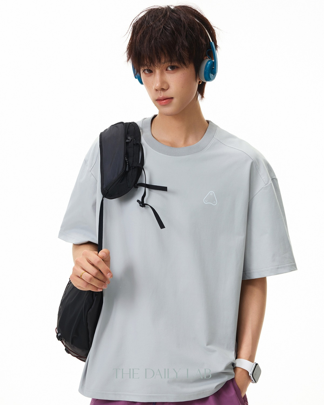 Peak Horizon Tee in Grey