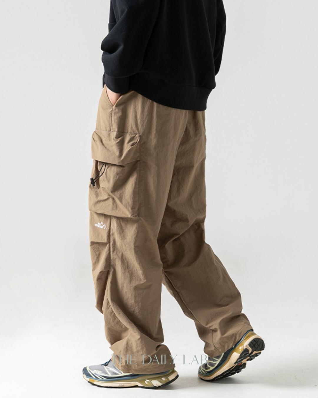 All Mountain Pocketed Cargo Trousers in Khaki