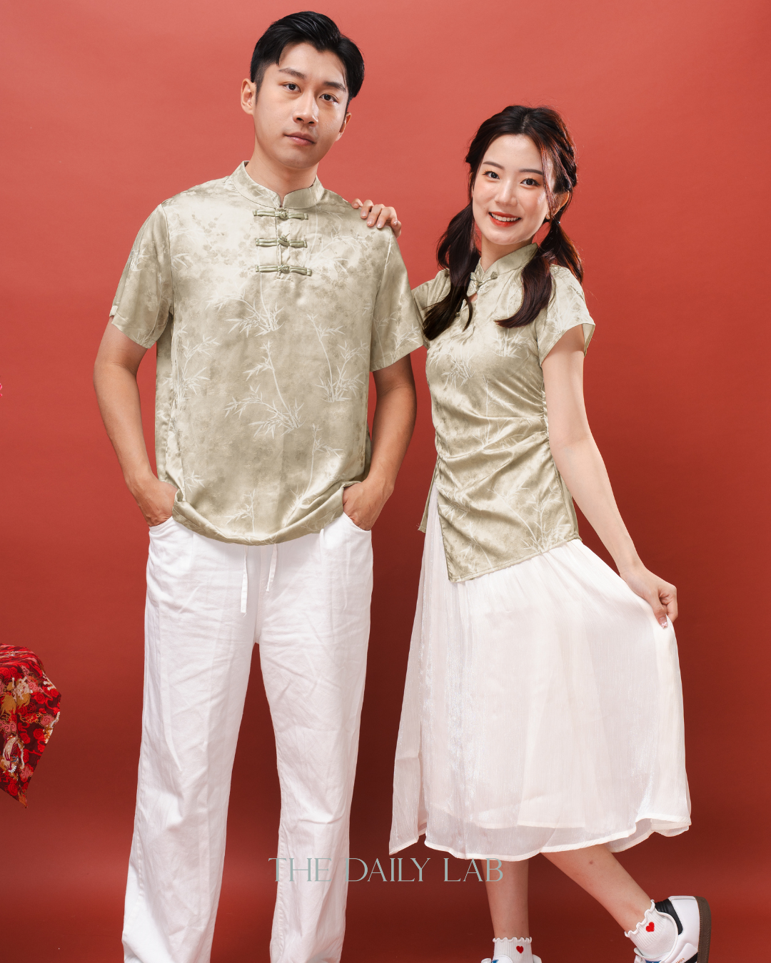 Mint Blossom Qipao Dress