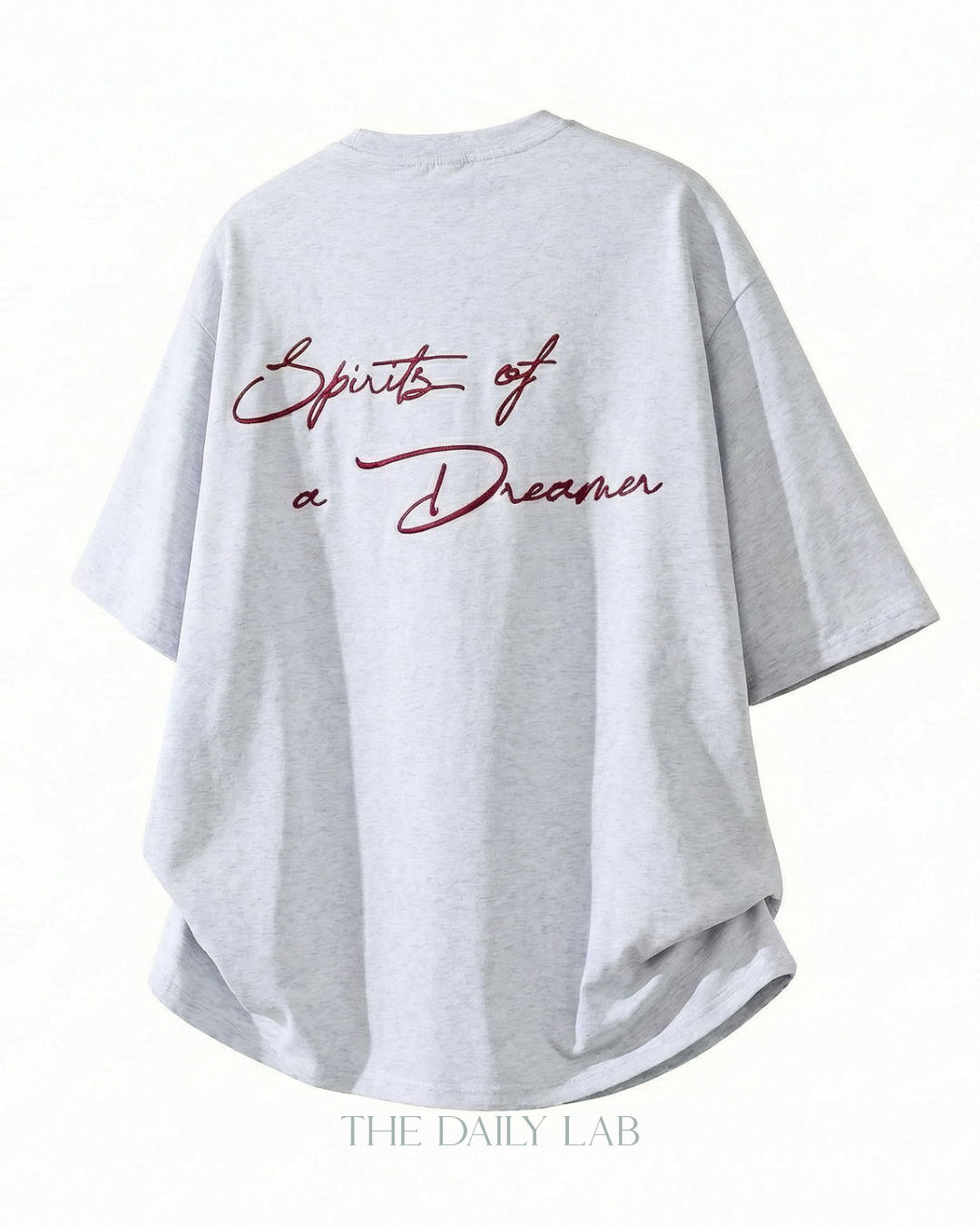 Dreamer Spirit Tee in Light Grey