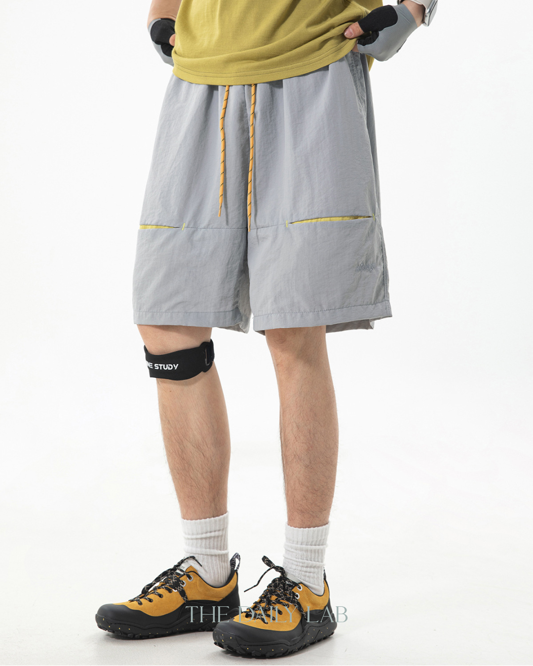 Ocean Signal Shorts in Grey Bue