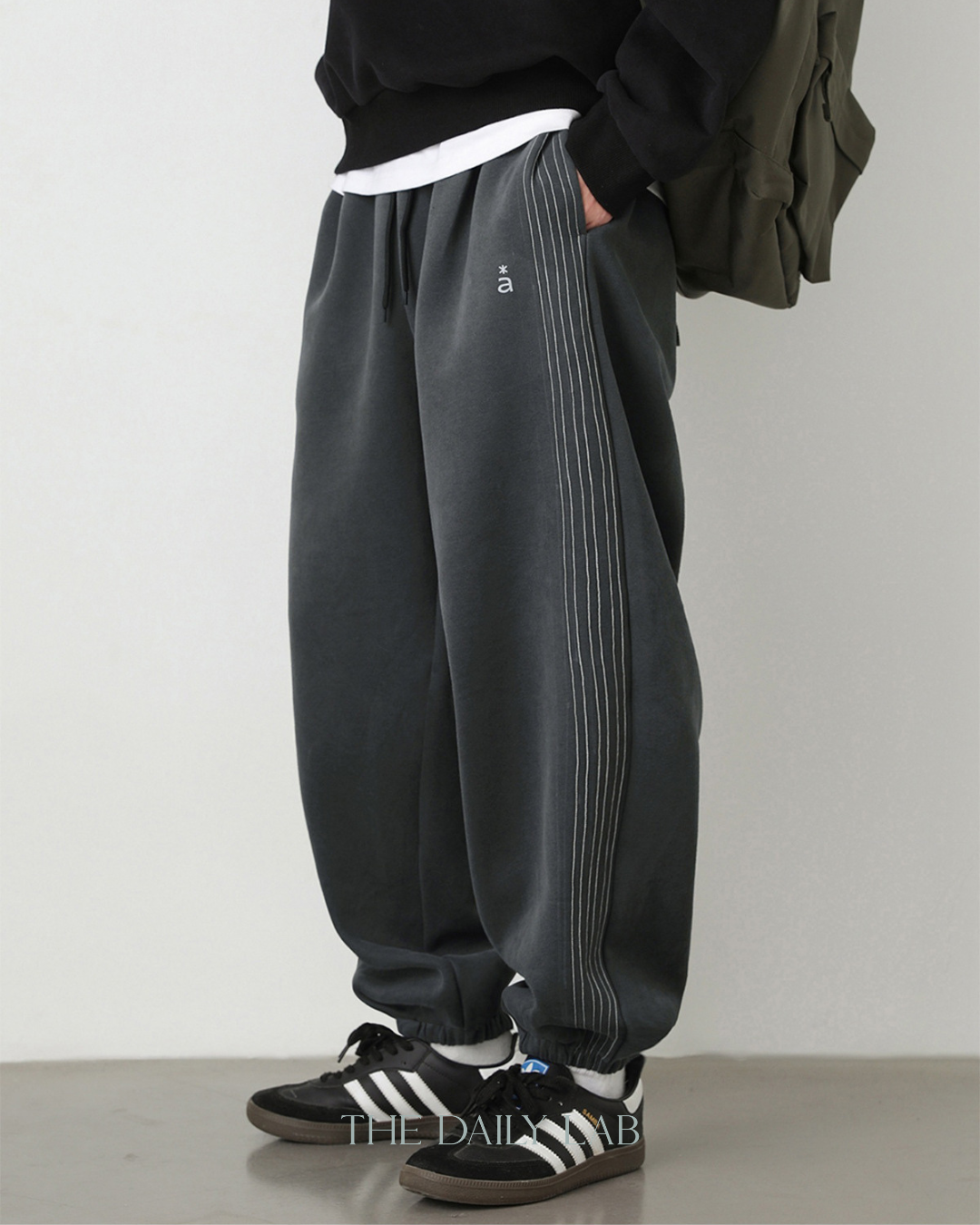 Track Outline Pants in Dark Grey