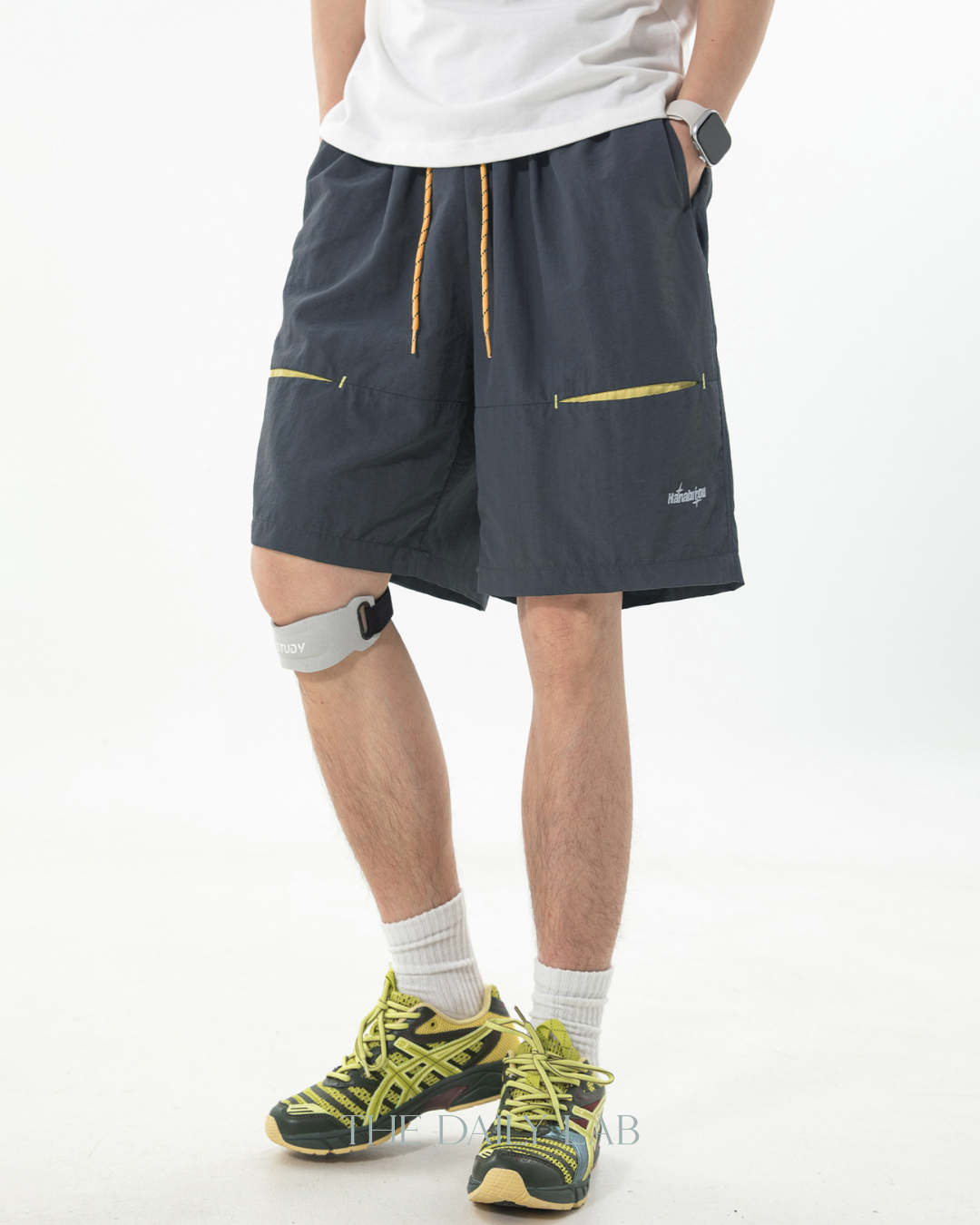 Ocean Signal Shorts in Deep Grey