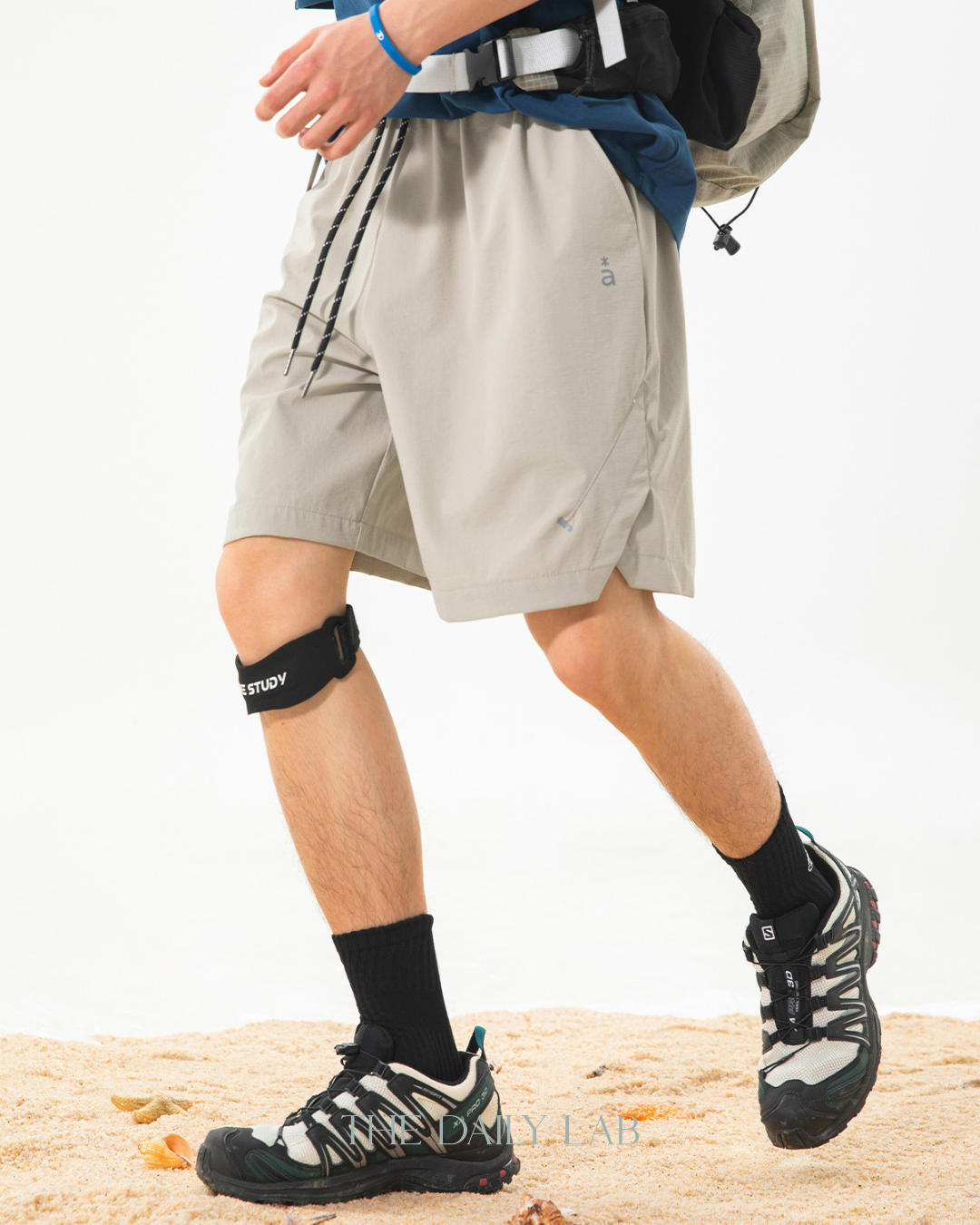 Aero Utility Shorts in Beige
