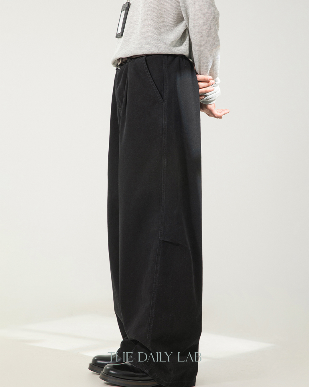 Heritage Utility Straight Pants in Black