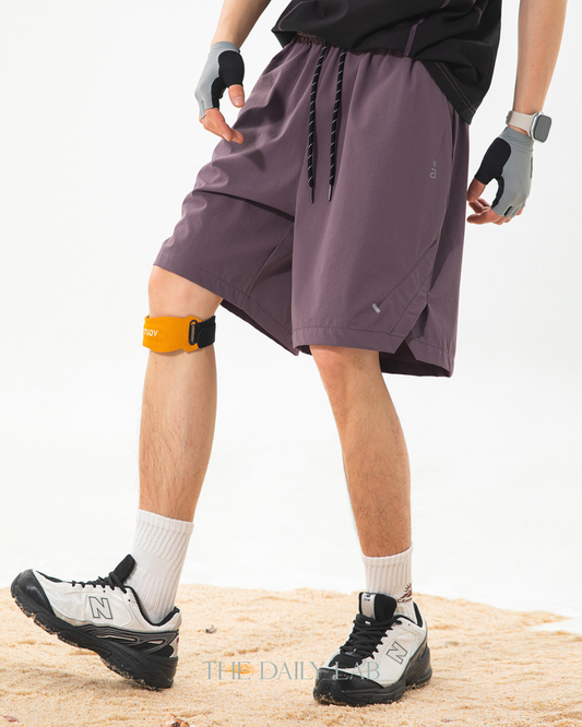 Aero Utility Shorts in Purple