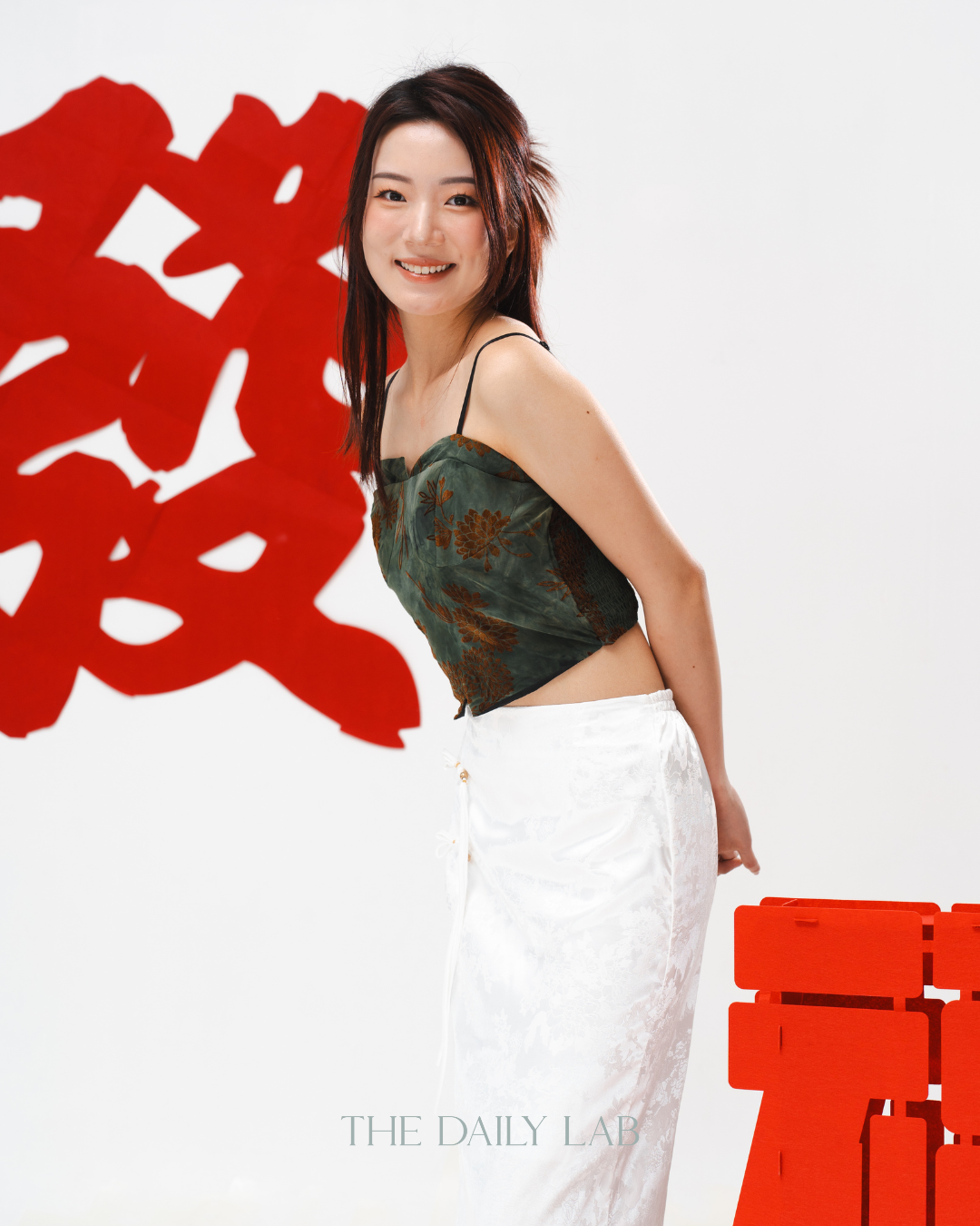 Emerald Bloom Cami Top