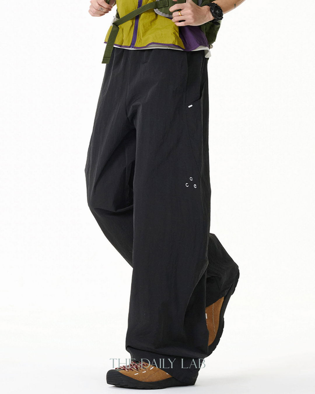 Japanese Functional Casual Cargo Pants in Black
