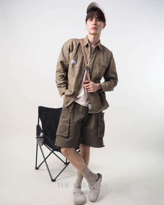 Cargo Buttoned Overshirt