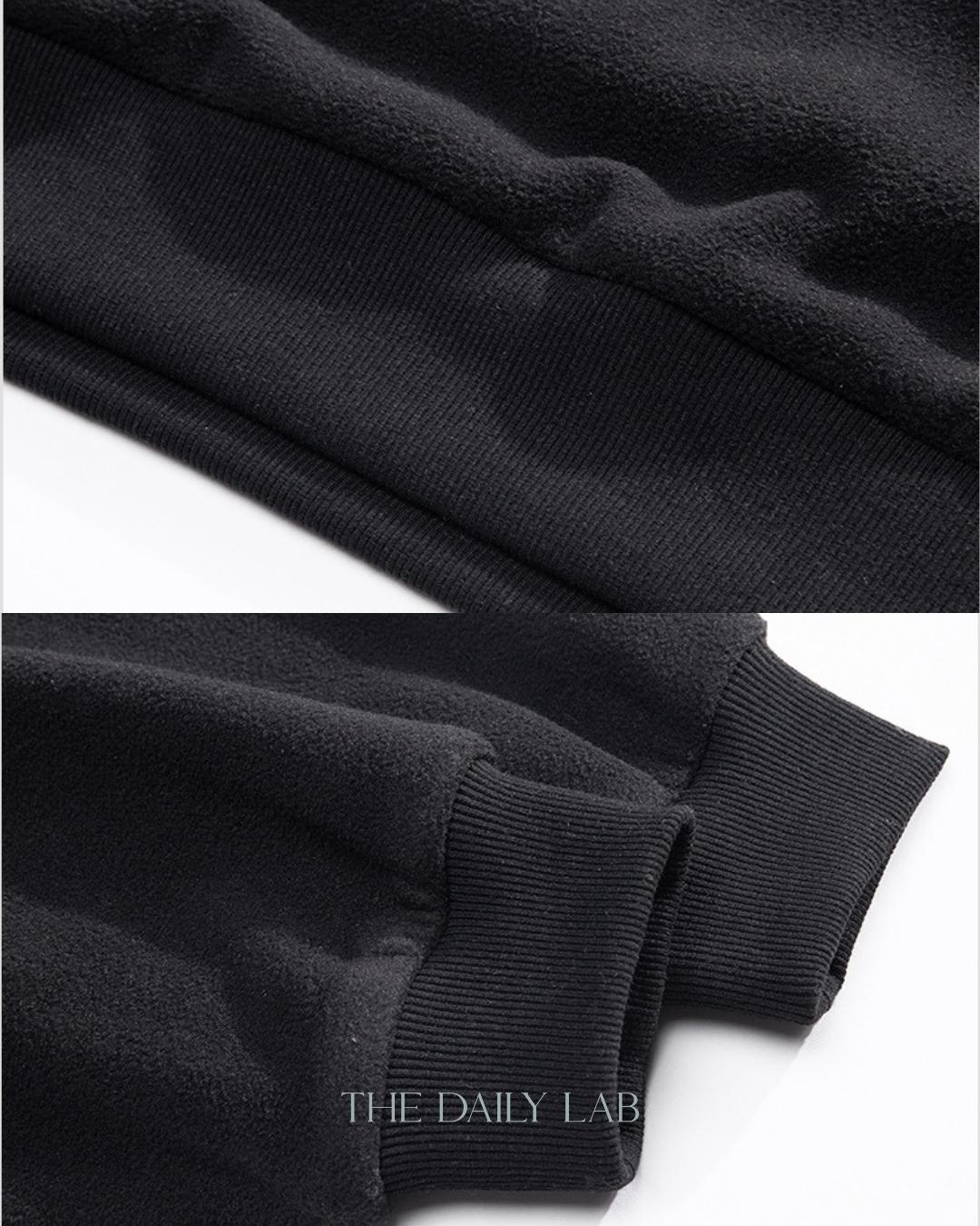 NOTEARS Long Sleeve Sweater in Black