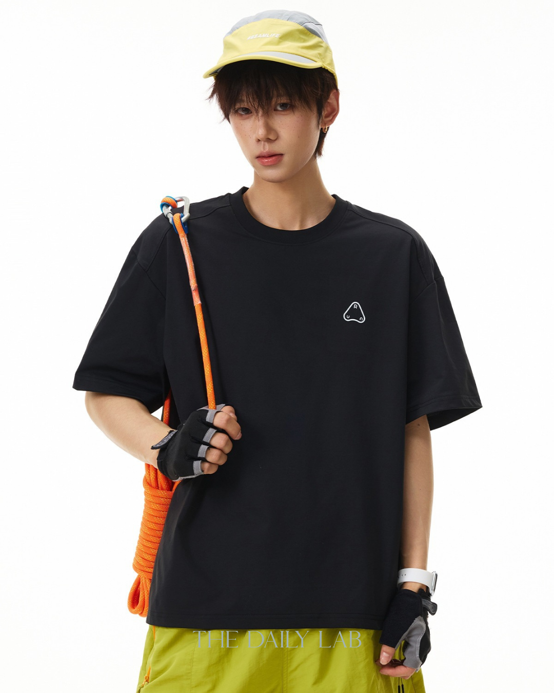 Peak Horizon Tee in Black