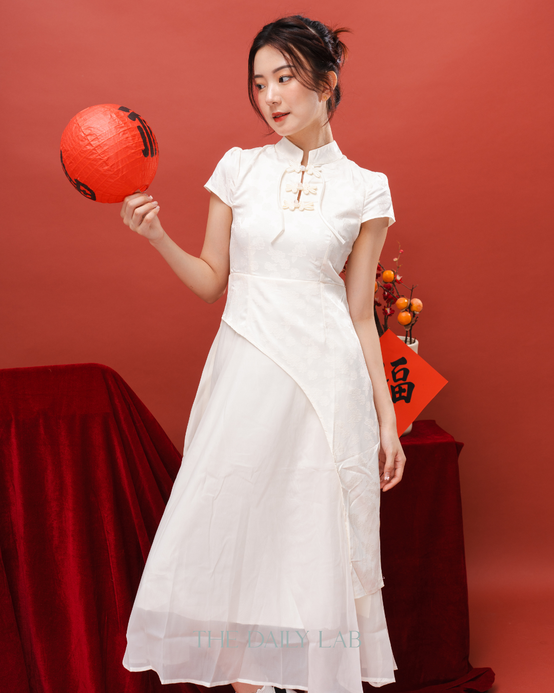 Modern Layering Cheongsam Dress