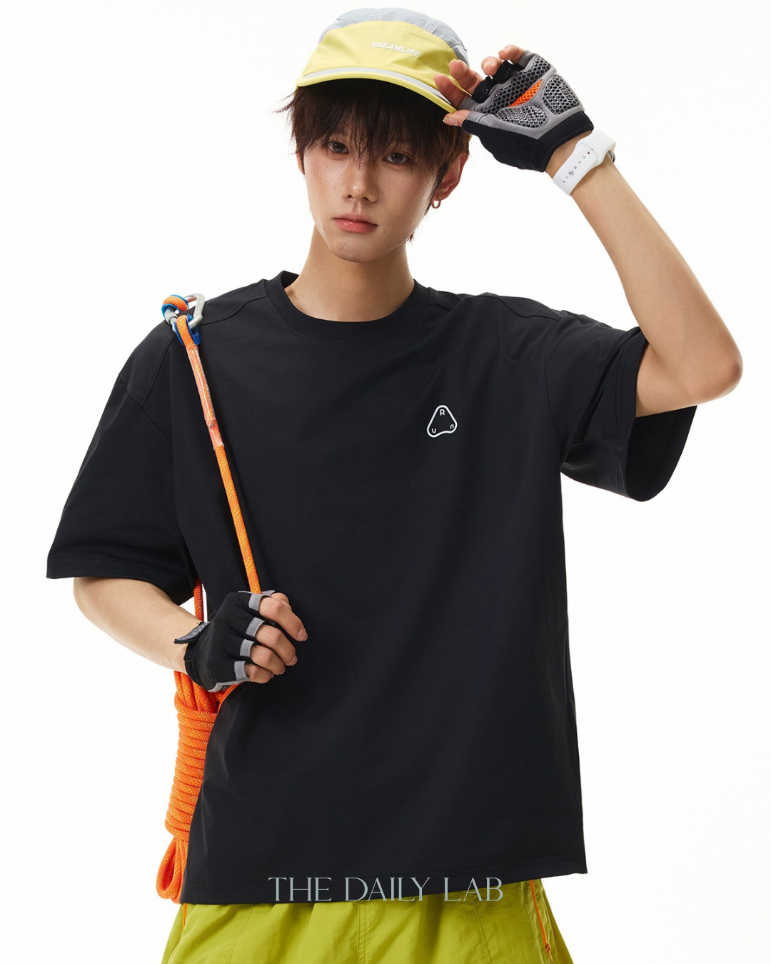 Peak Horizon Tee in Black