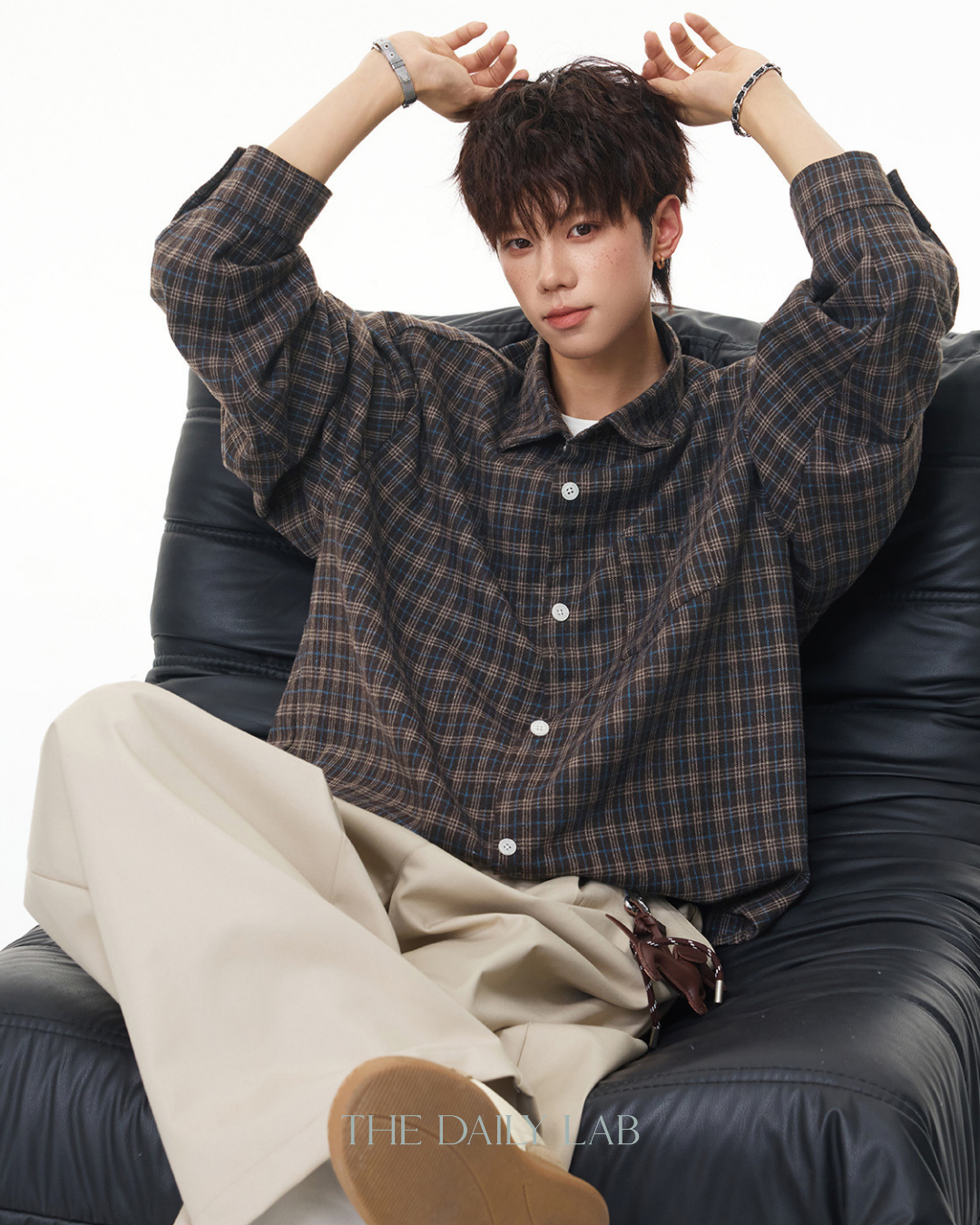 Ashwood Vintage Shirt in Grey