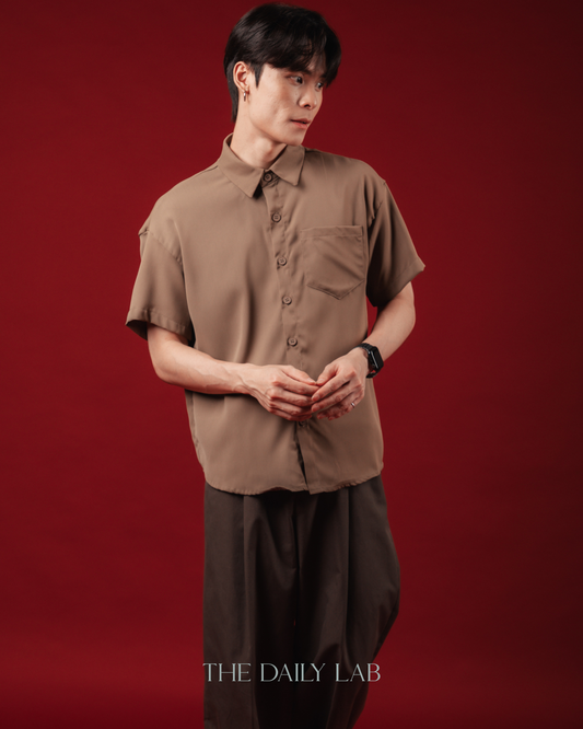 Earth Tone Overshirt (In-Stock)