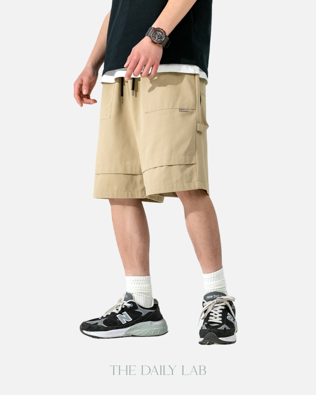 Trekker Cargo Shorts in Khaki