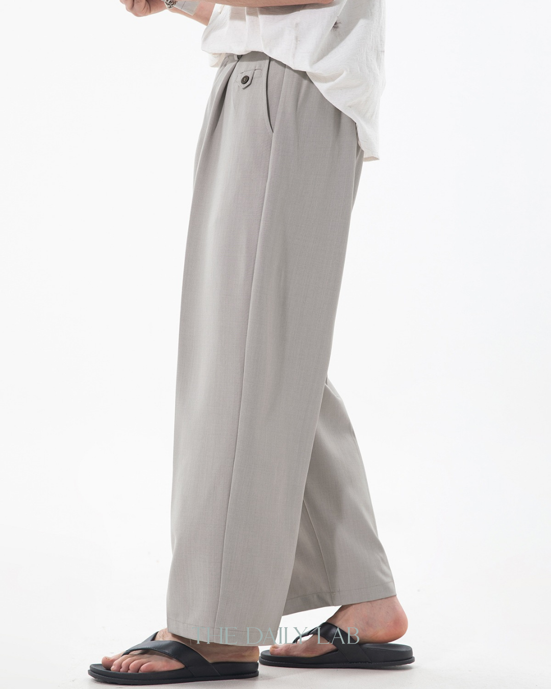 Old Money Pleated Trousers in Beige