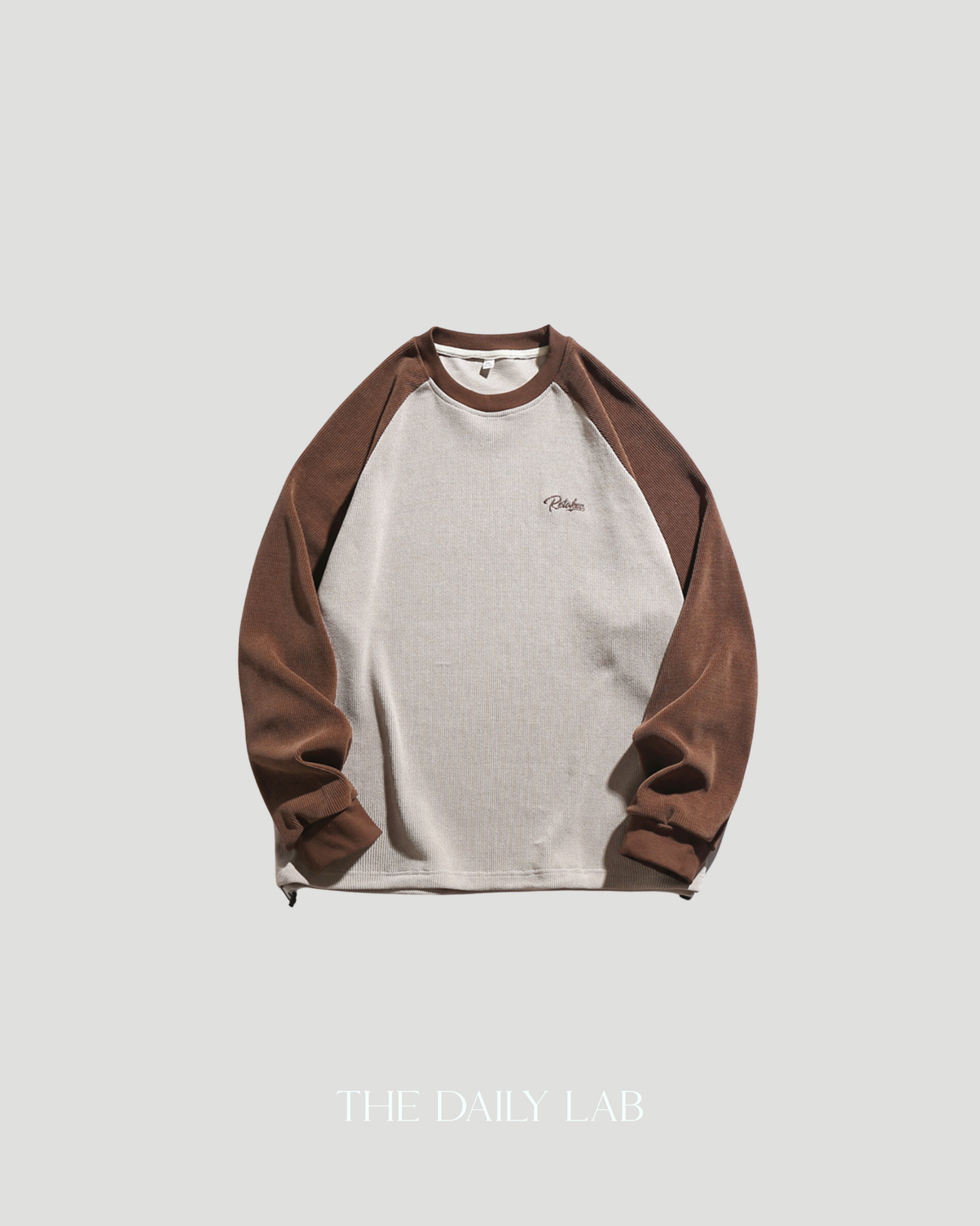 380G Street Patch Sweater in Brown