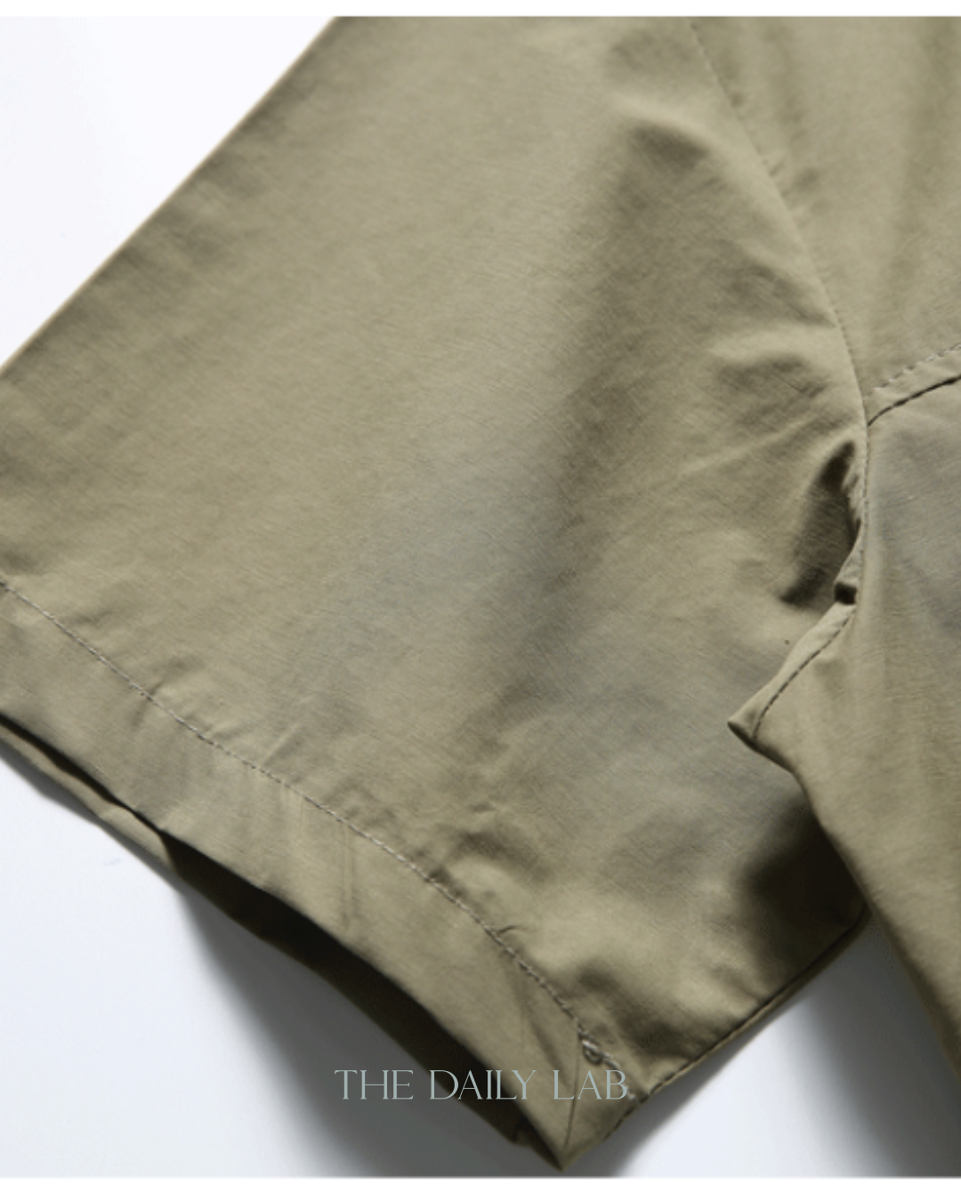 Vintage Mandarin Button Utility Shirt