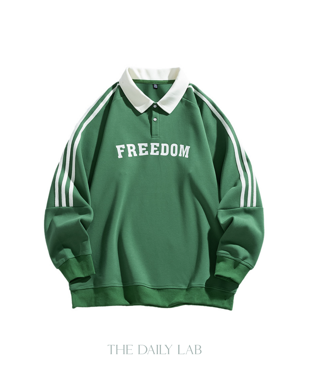Freedom Relaxed Polo Tee in Green