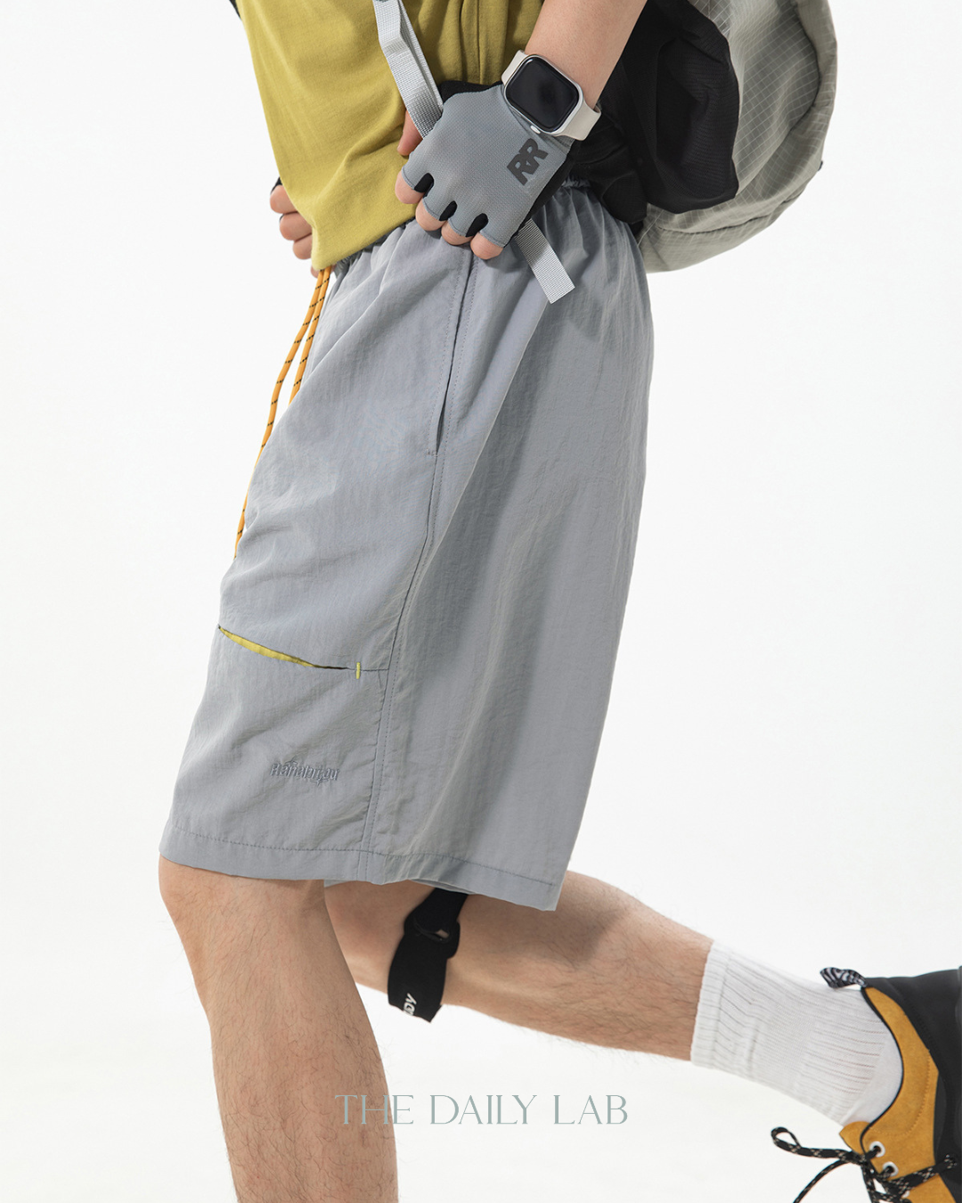 Ocean Signal Shorts in Grey Bue