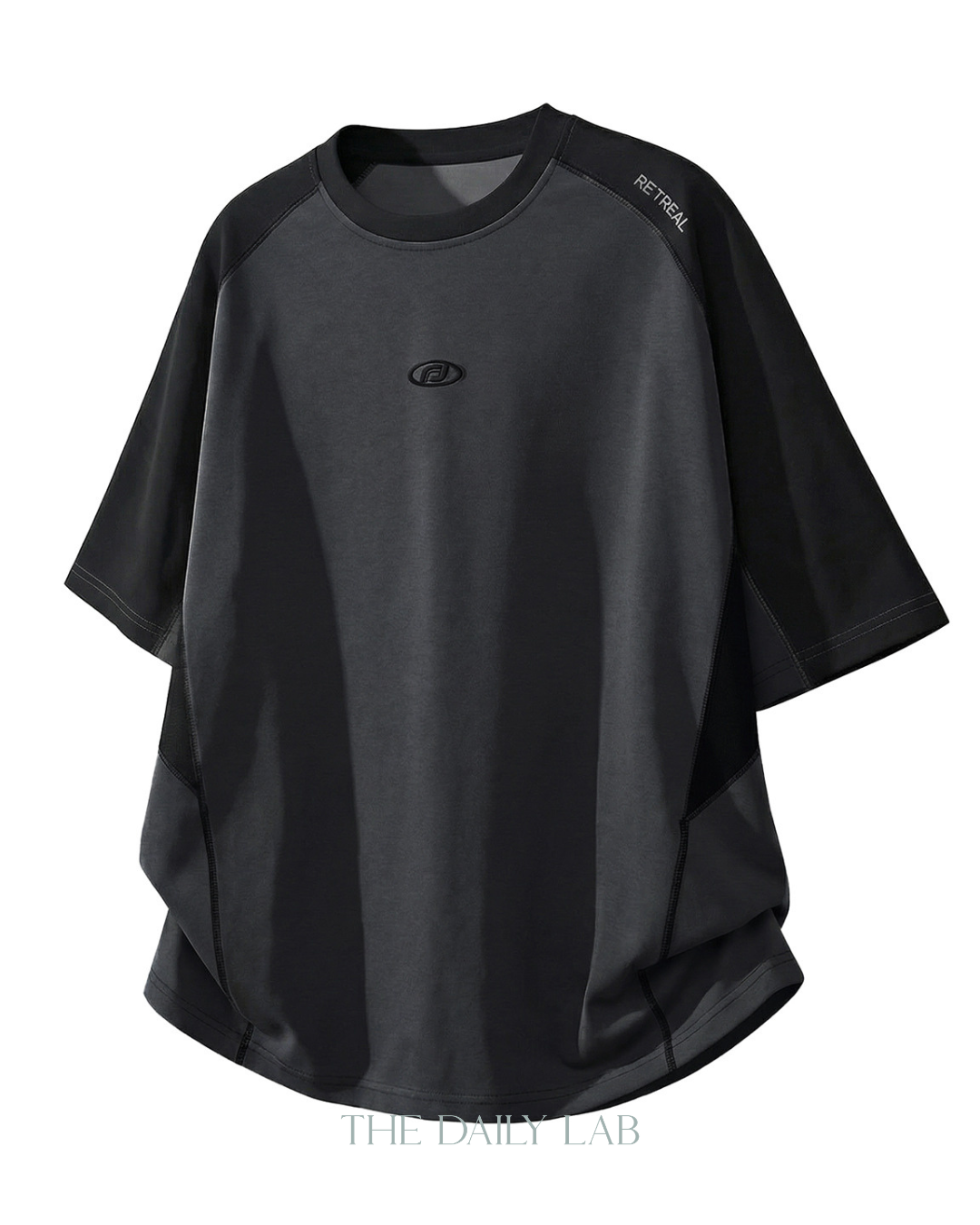 Get Real City Court Tee in Dark Grey