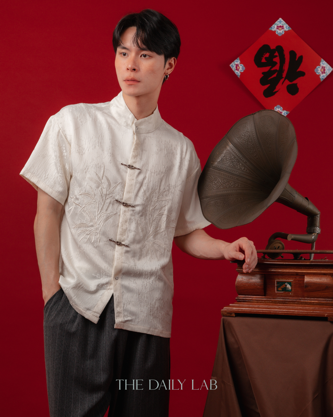 Bamboo Serenity Tang Shirt in White