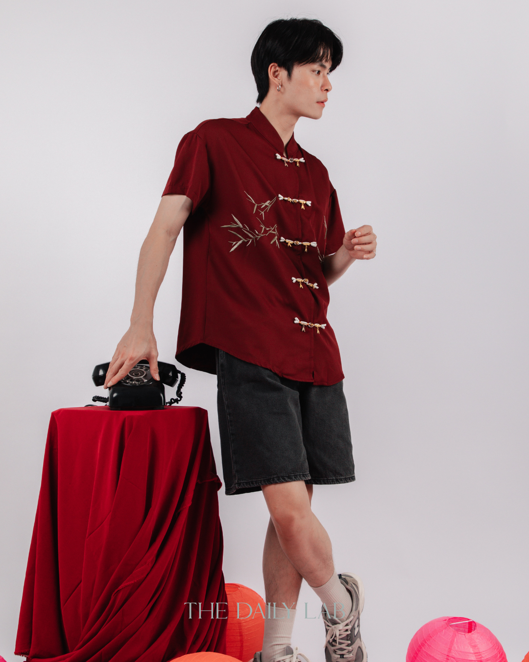 Chinese Style Embroidered T-Shirt