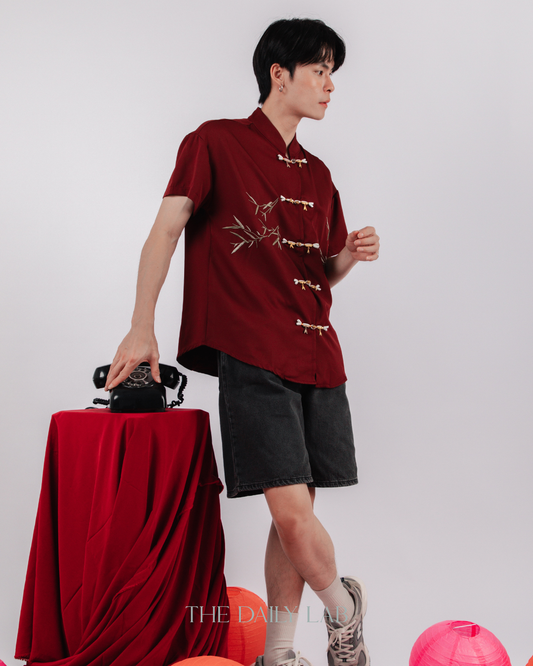 Chinese Style Embroidered T-Shirt