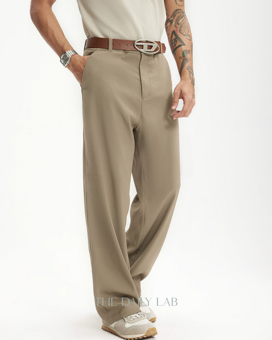 Elevate Drape Pants in Khaki