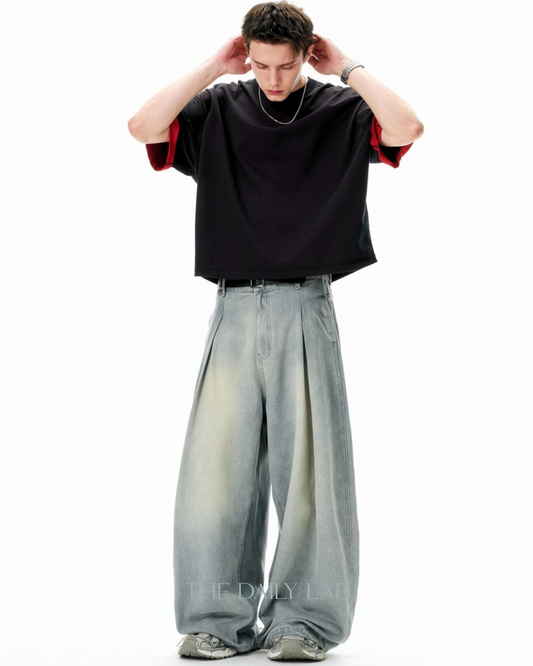 Loosewave Jeans Pants in Blue