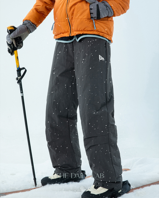 Thickened Cotton Casual Long Pants in Grey