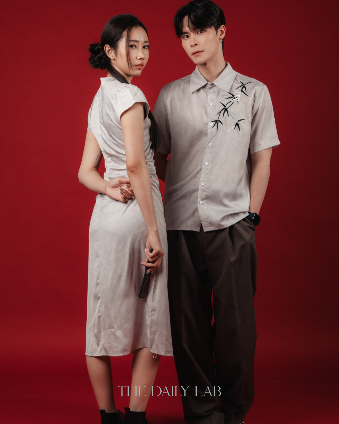 Embroidery Bamboo Overshirt