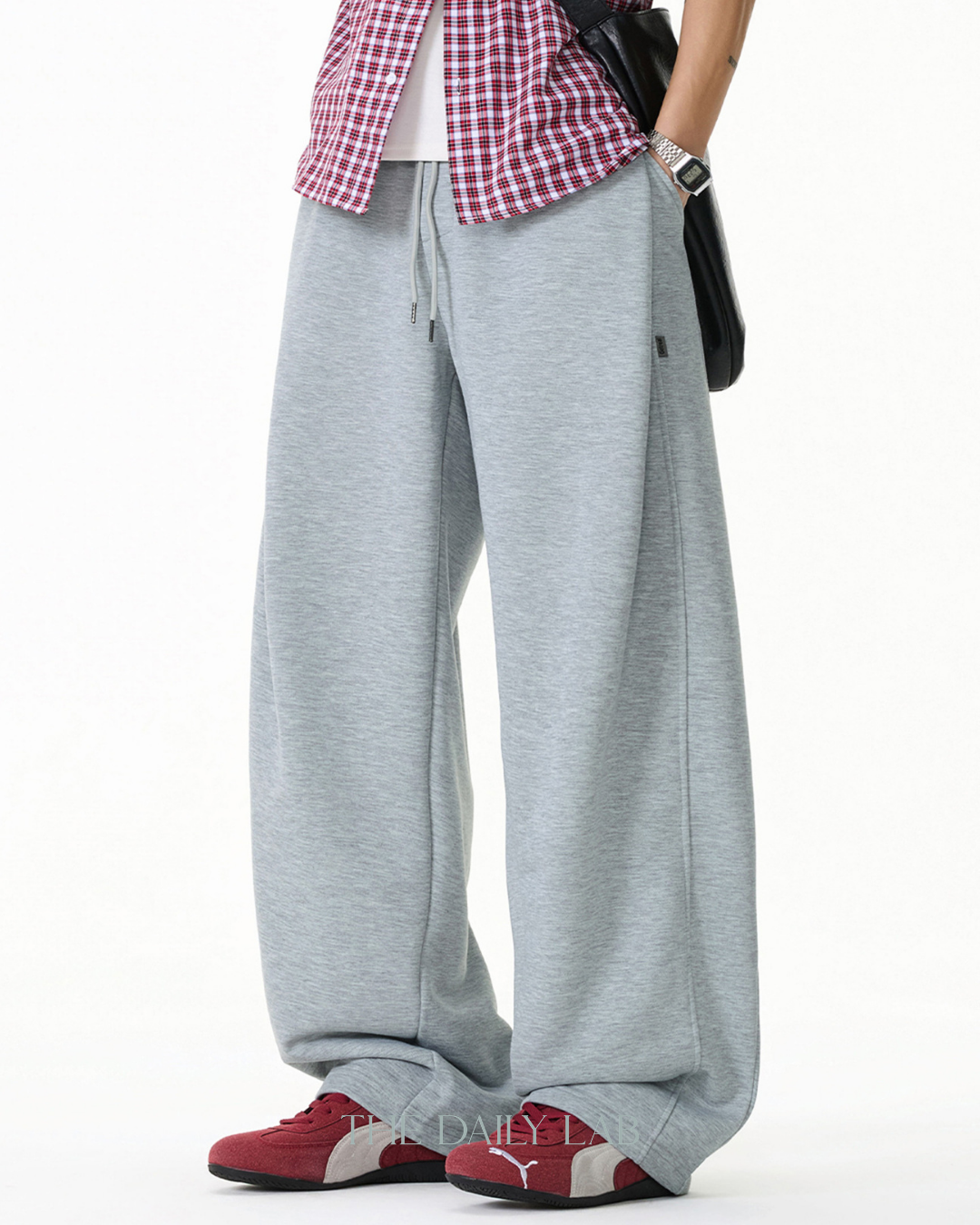 Vintage American Casual Sweatpants in Grey