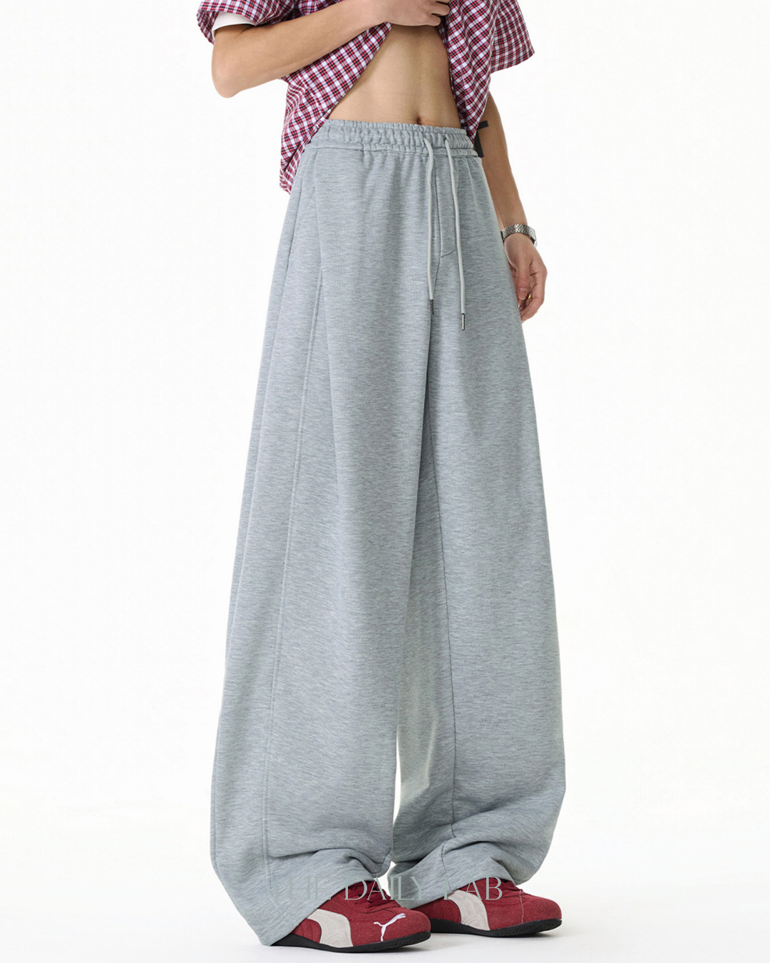 Vintage American Casual Sweatpants in Grey